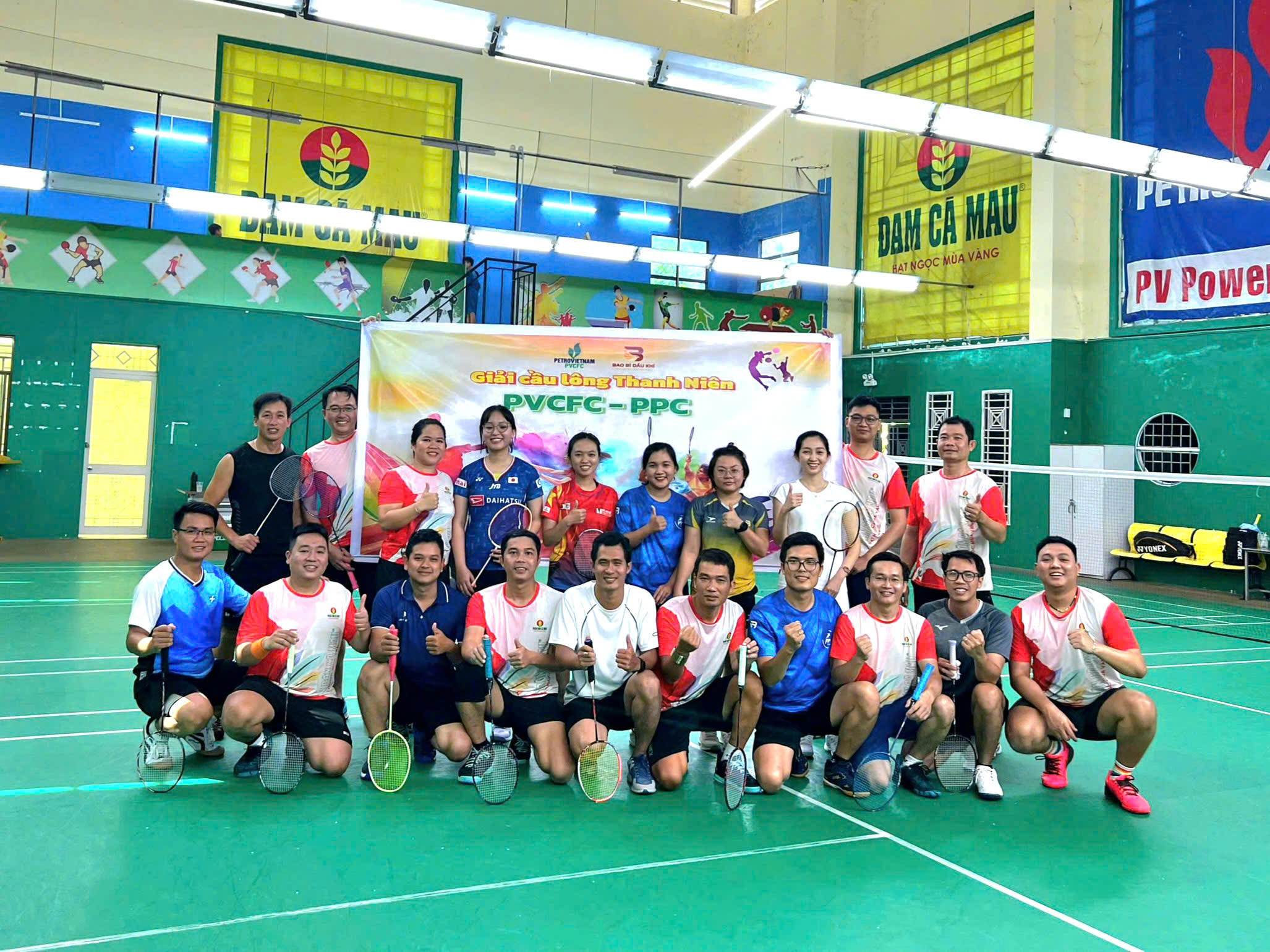🏸GIẢI CẦU LÔNG THANH NIÊN PVCFC – PPC